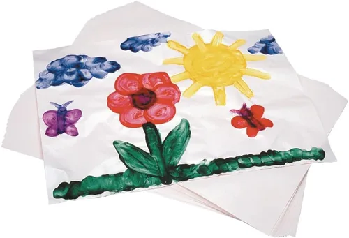 Papel de pintura brillante para dedos de 11 x 16 pulgadas, 250 hojas