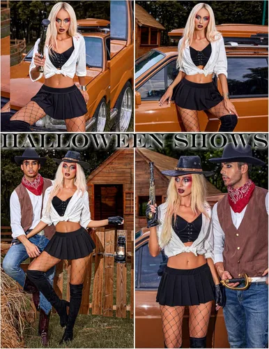 Vista 5 de Avidlove - Minifalda plisada sensual para mujer, lencería de colegiala con volantes