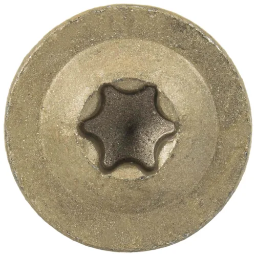 Vista 2 de Jake Sales Tornillo de retraso de construcción #17 x 8 con revestimiento exterior Torx/Star Drive Tornillo estructural resistente muy superior a