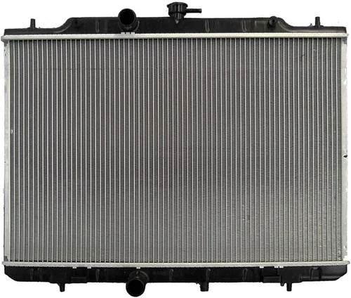 Vista 77 de SCITOO Conjunto de radiador de aluminio refrigerante del motor para 1986-1994 para Nissan D21 2.4L 3.0L 1987 para Nissan para Pathfinder 2.4L
