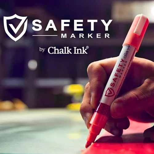 Vista 6 de Chalk Ink Marcadores de tiza de alta visibilidad para construcción y uso