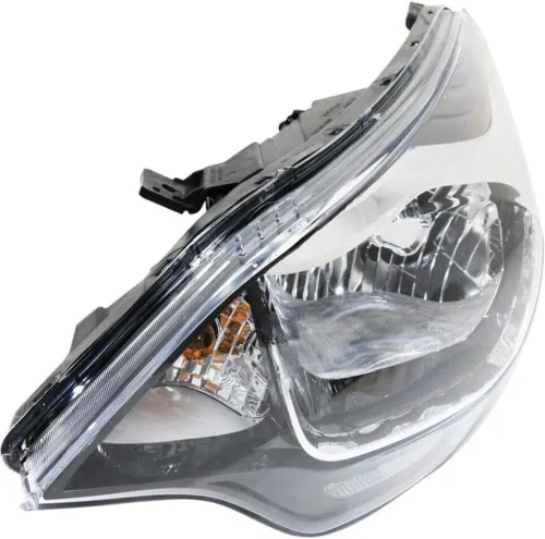 Vista 6 de Faro luz proyector izquierda transparente negro para Kia Rio 2012