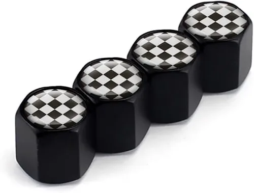 Vista 3 de Tapones de vástago de válvula de neumático de automóvil, accesorios para válvulas de neumáticos, cubiertas universales para automóvil, camiones