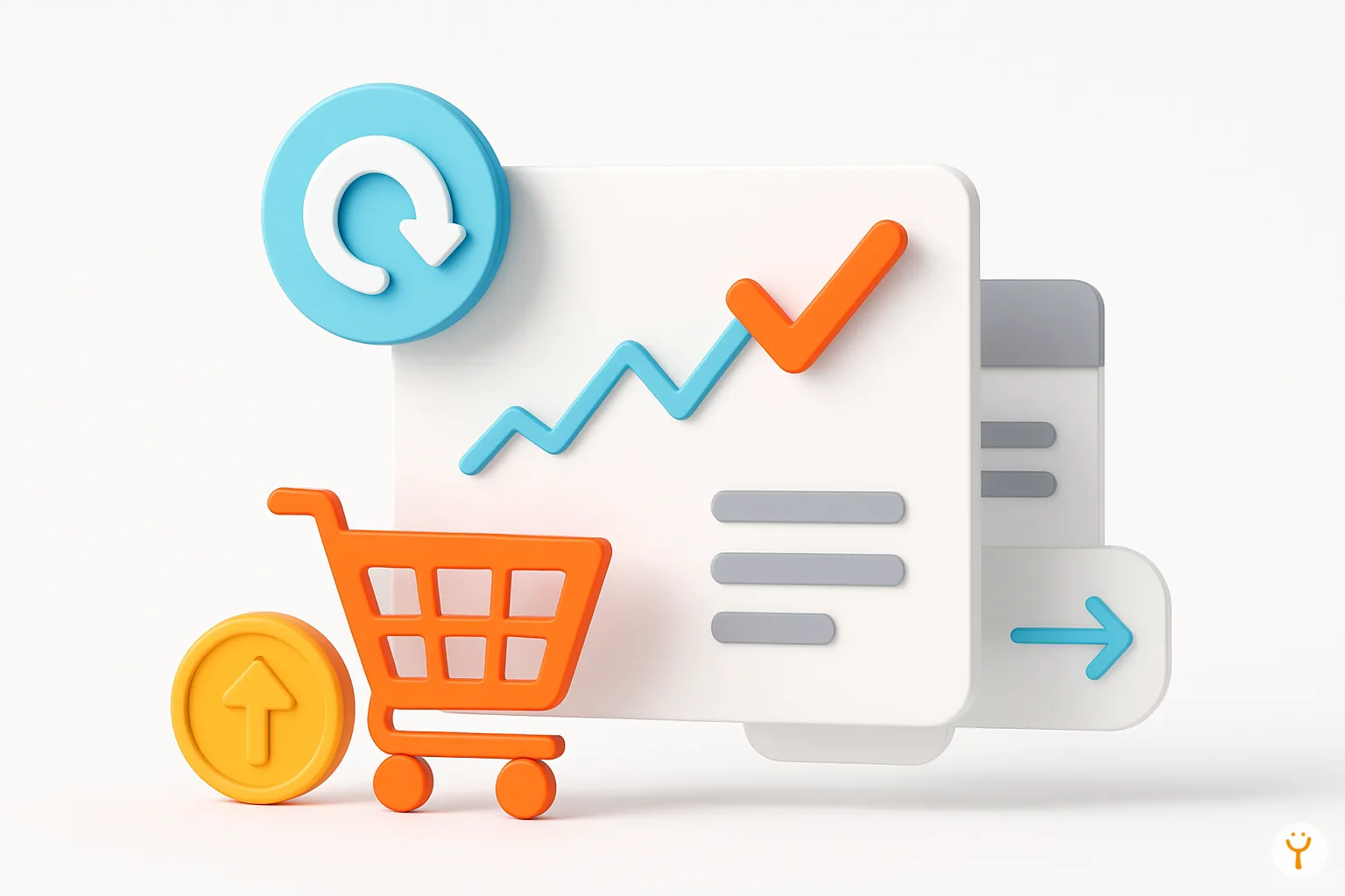 Dashboard de análisis mostrando métricas de conversión optimizadas